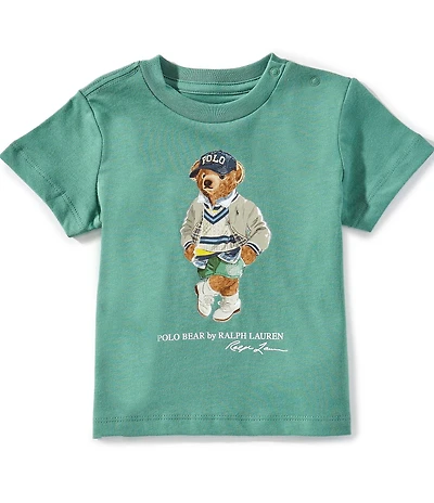 Ralph Lauren Baby Boys Short-Sleeve Polo Bear Jersey T-Shirt