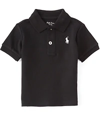 Ralph Lauren Baby Boys Short Sleeve Soft Interlock Polo Shirt