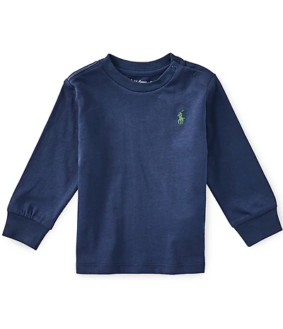Ralph Lauren Baby Boys Long-Sleeve Jersey T-Shirt