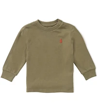 Ralph Lauren Baby Boys Long-Sleeve Jersey T-Shirt