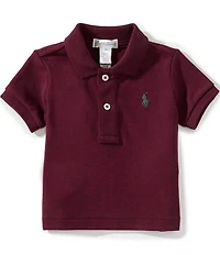 Ralph Lauren Baby Boys Short Sleeve Mesh Polo Shirt