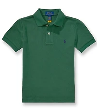 Ralph Lauren Baby Boys Short Sleeve Iconic Cotton Mesh Polo Shirt