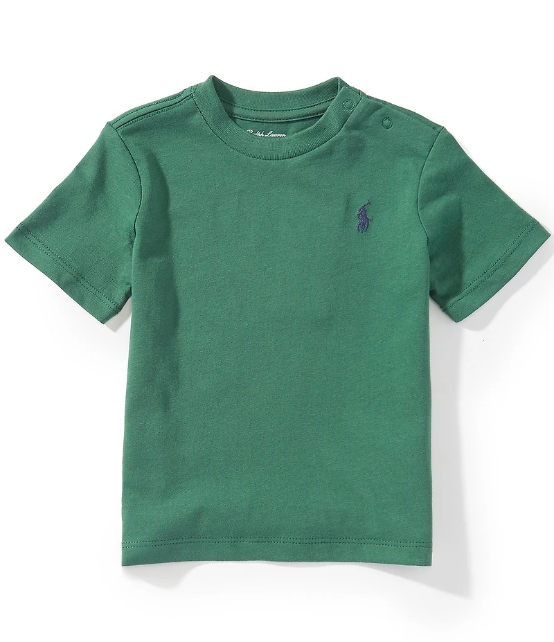 Ralph Lauren Baby Boys Short Sleeve Jersey T-Shirt