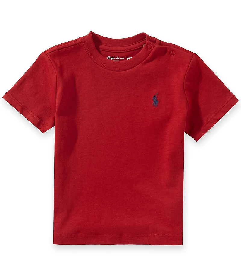 Ralph Lauren Baby Boys Short Sleeve Jersey T-Shirt