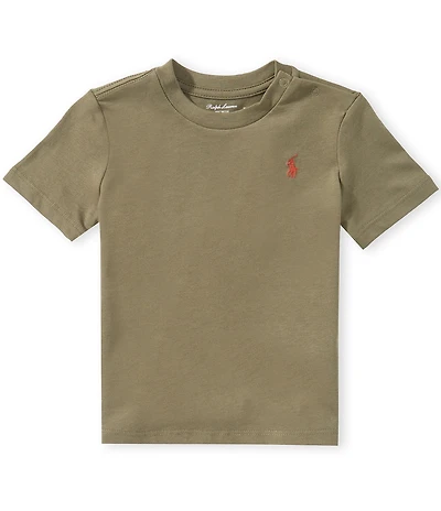 Ralph Lauren Baby Boys Short Sleeve Jersey T-Shirt