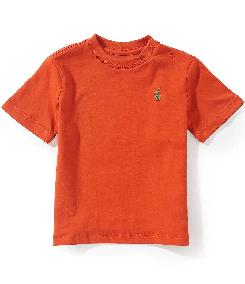 Ralph Lauren Baby Boys Short Sleeve Jersey T-Shirt