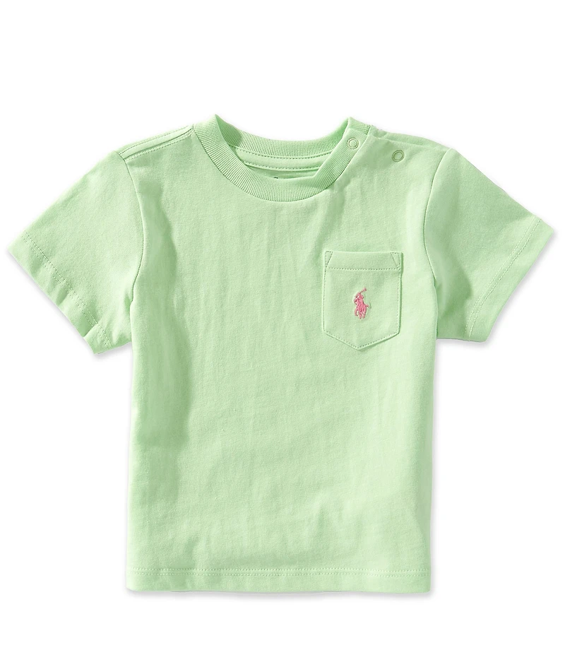 Ralph Lauren Baby Boys Short-Sleeve Pocket Jersey T-Shirt