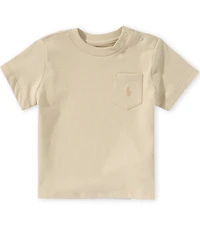 Ralph Lauren Baby Boys Short-Sleeve Pocketed Jersey T-Shirt