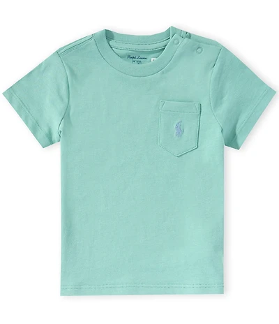 Ralph Lauren Baby Boys Short-Sleeve Pocketed Jersey T-Shirt
