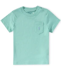 Ralph Lauren Baby Boys Short-Sleeve Pocketed Jersey T-Shirt