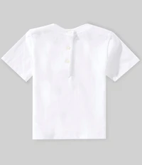 Ralph Lauren Baby Girls Cotton Polo Bear Short Sleeve T-Shirt