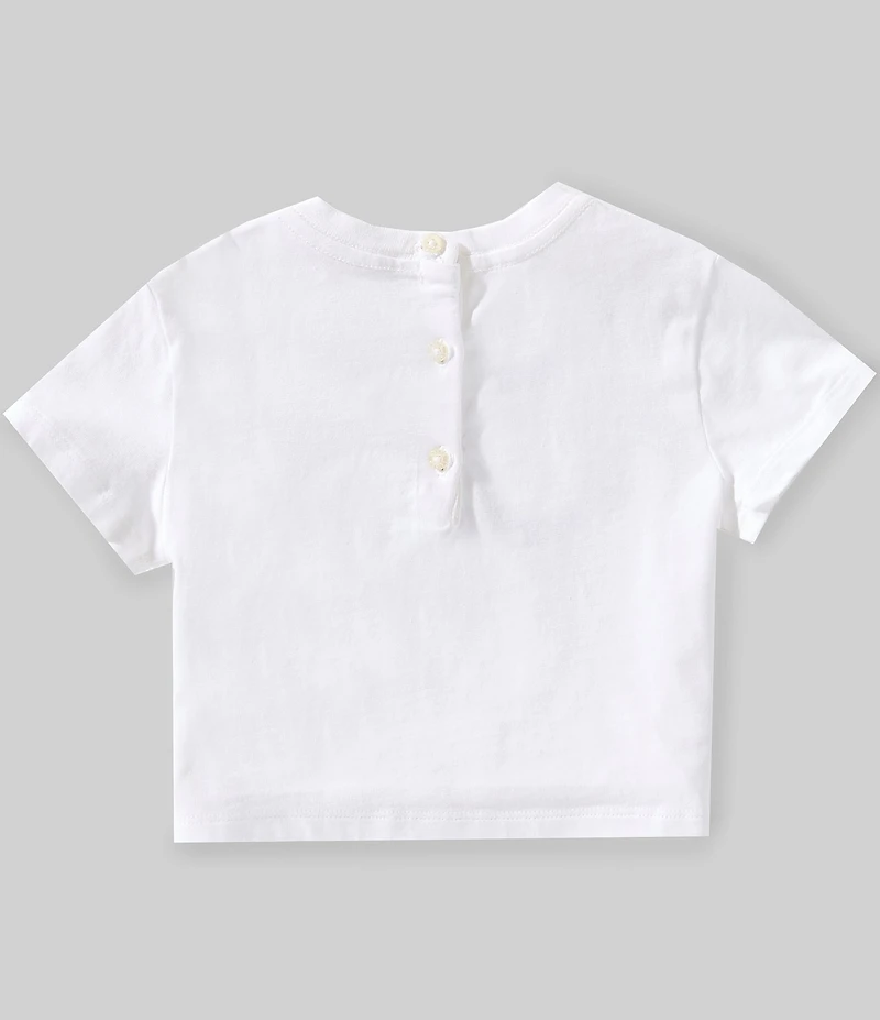 Ralph Lauren Baby Girls Cotton POLO Boxy T-Shirt