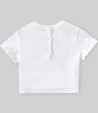 Ralph Lauren Baby Girls Cotton POLO Boxy T-Shirt