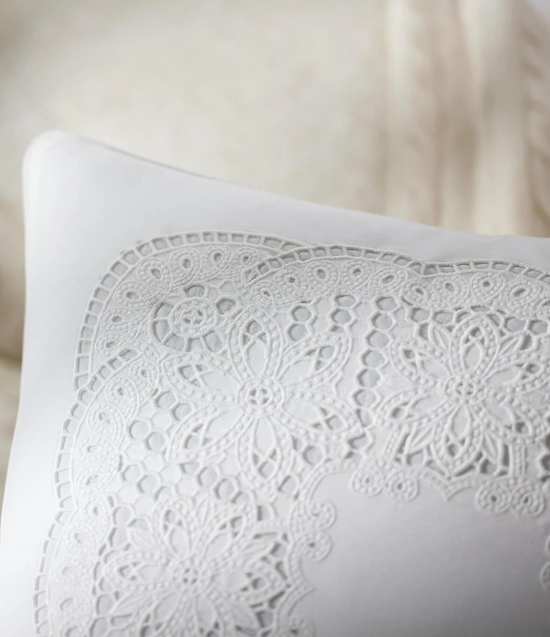 Ralph Lauren Barrie Eyelet Throw Pillow