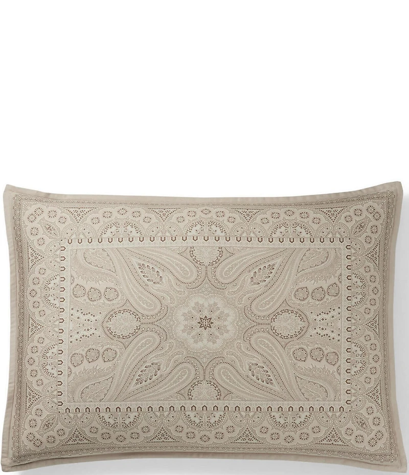 Ralph Lauren Beaumont All Over Paisley Sham