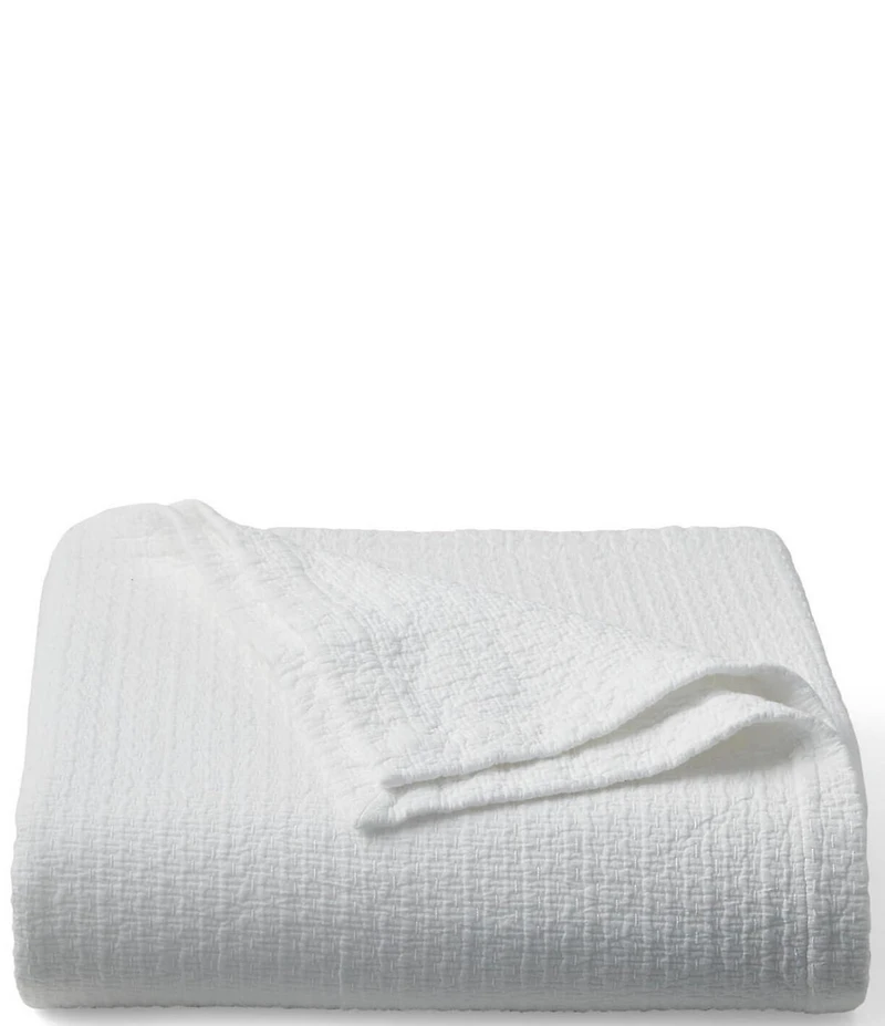 Ralph Lauren Brooke Cotton Matelasse Coverlet