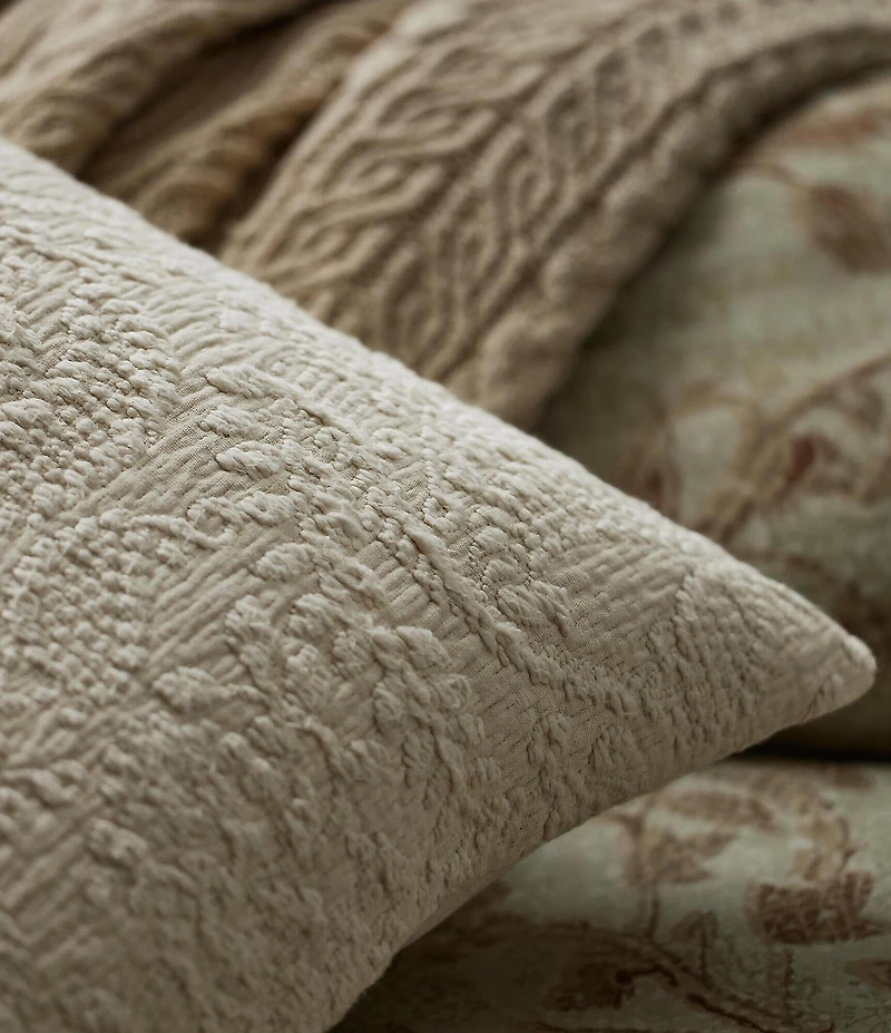 Ralph Lauren Cecelie Ambre Paisley-Inspired Print Throw Pillow
