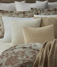 Ralph Lauren Cecelie Ambre Paisley-Inspired Print Throw Pillow