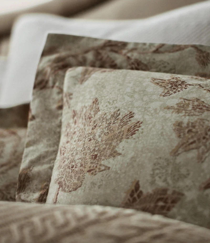 Ralph Lauren Cecelie Collection Balinese Floral Inspired Sham