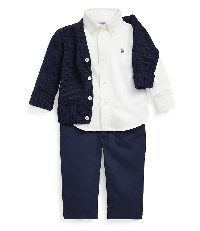 Ralph Lauren Baby Boys Long Sleeve Oxford Shirt