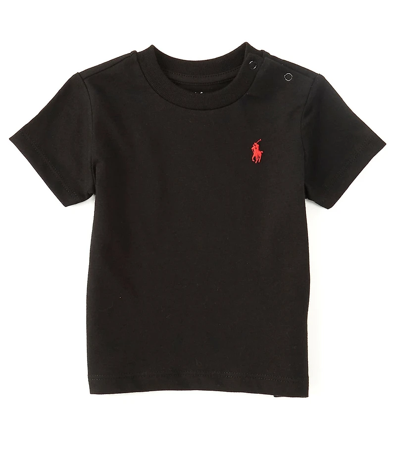 Ralph Lauren Baby Boys Short Sleeve Basic Jersey T-Shirt