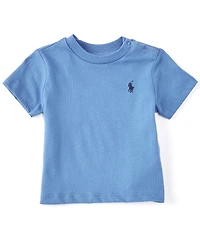 Ralph Lauren Baby Boys Short Sleeve Basic Jersey T-Shirt