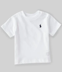 Ralph Lauren Baby Boys Short Sleeve Basic Jersey T-Shirt