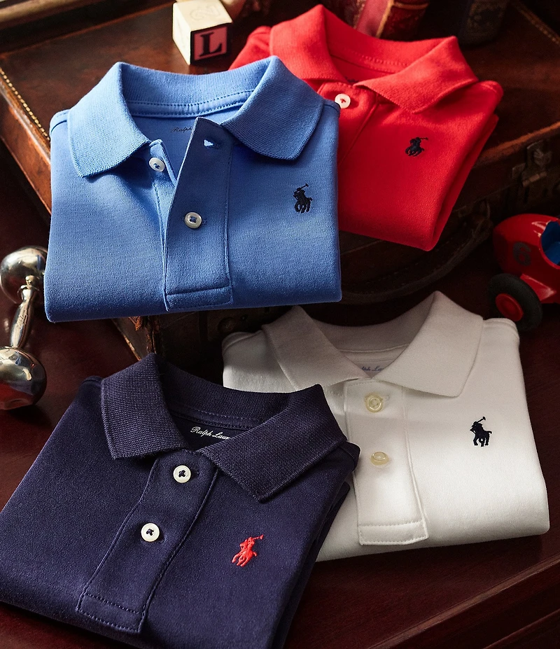 Ralph Lauren Baby Boys Interlock Polo Shirt