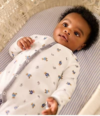 Ralph Lauren Baby Boys Newborn Bear Printed Footie Coverall