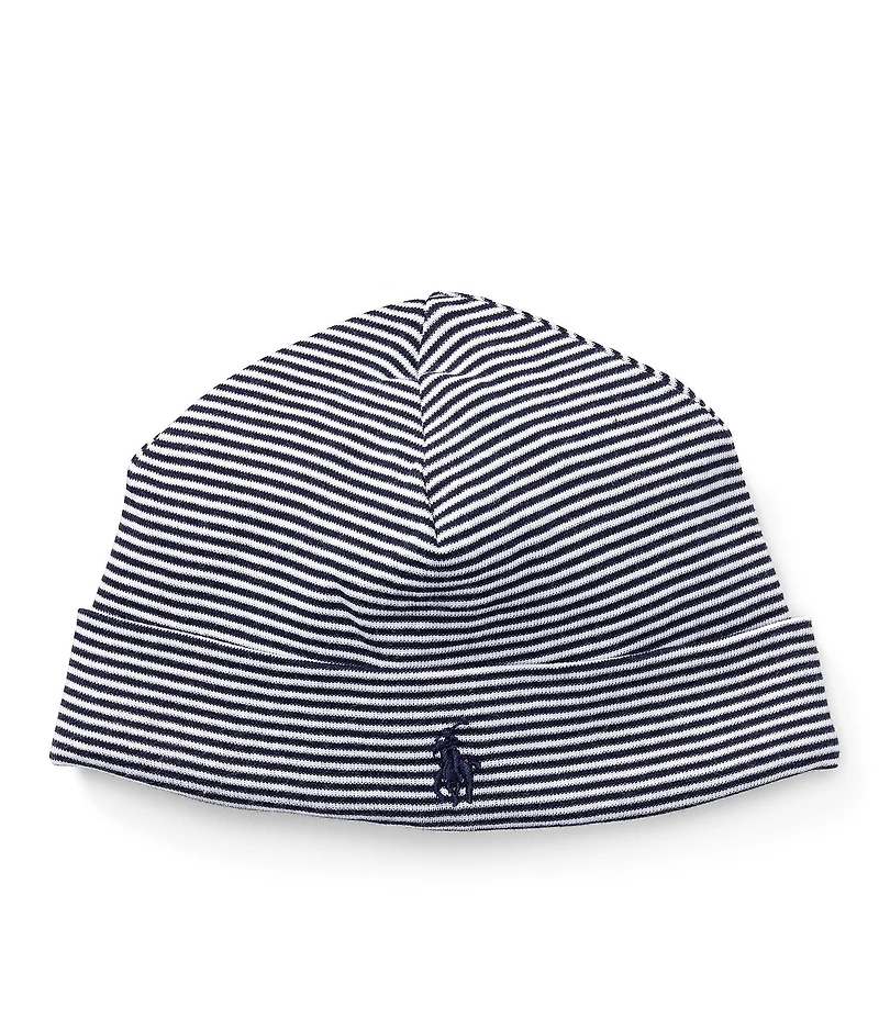 Ralph Lauren Baby Boys Striped Beanie Hat