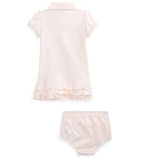 Ralph Lauren Baby Girls Polo Cupcake Dress