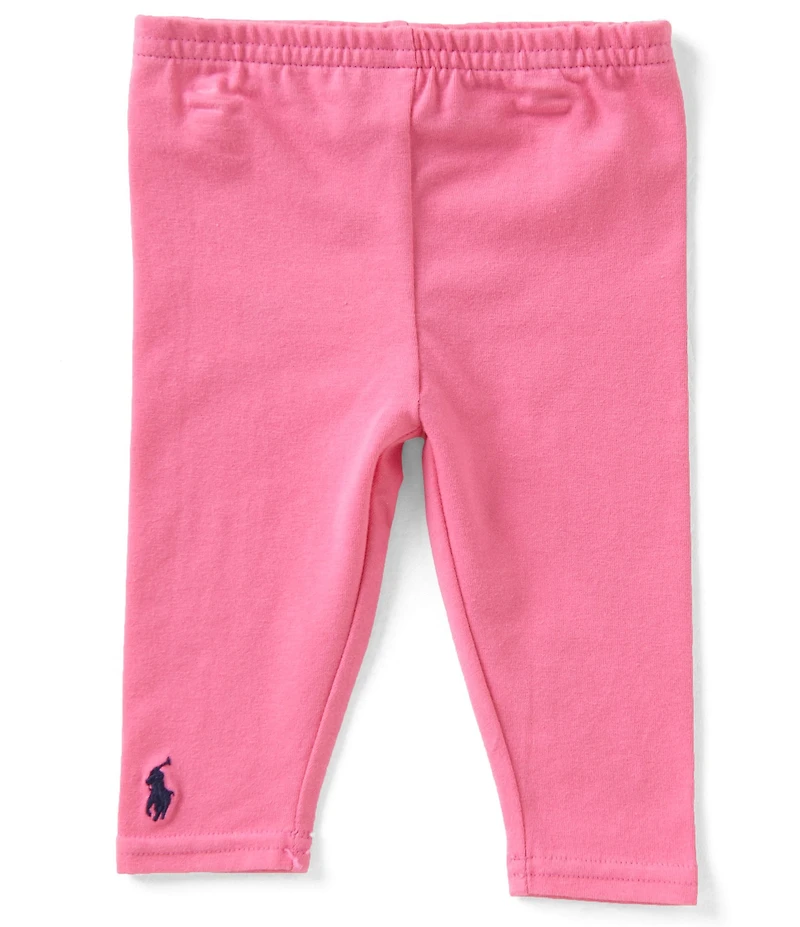 Ralph Lauren Baby Girls Solid Leggings