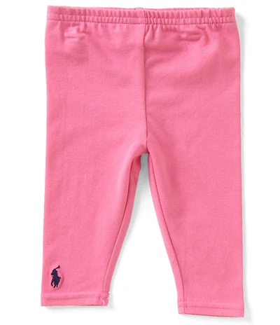 Ralph Lauren Baby Girls Solid Leggings