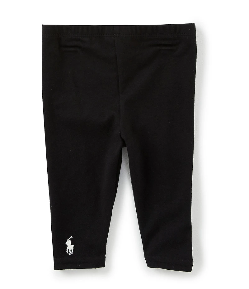 Ralph Lauren Baby Girls Solid Leggings