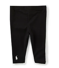 Ralph Lauren Baby Girls Solid Leggings