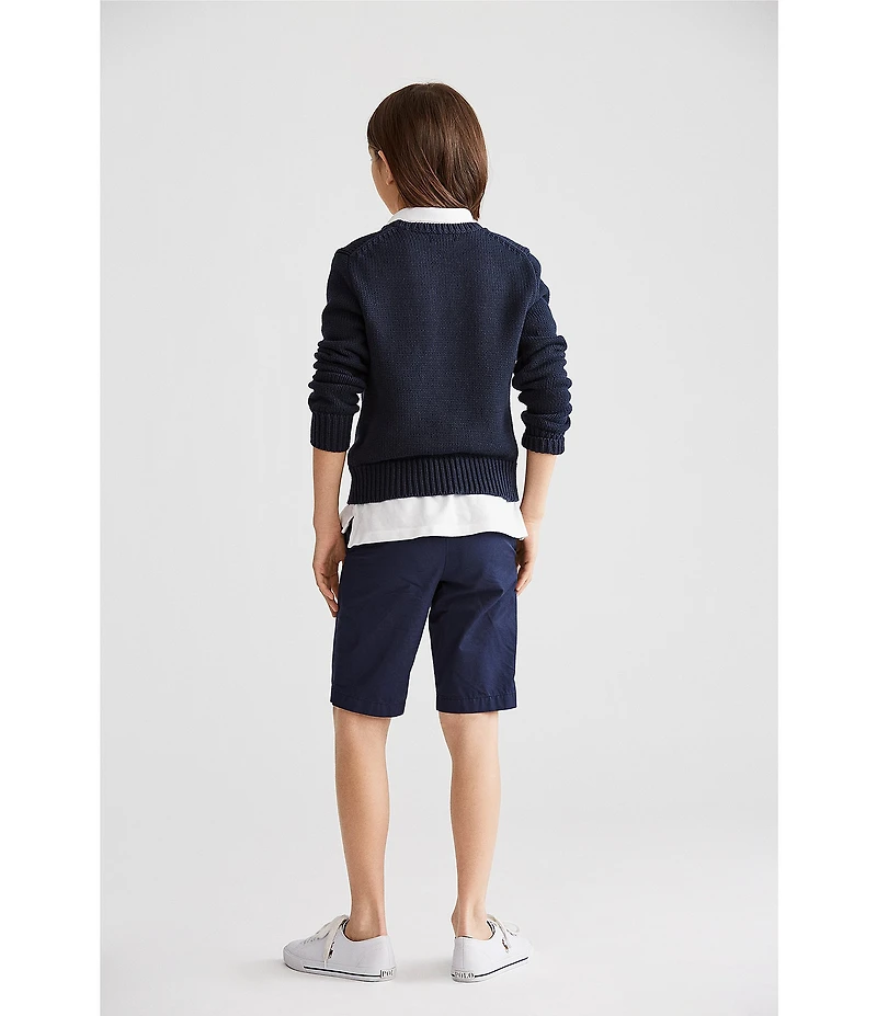Polo Ralph Lauren Big Boys American Flag Sweater