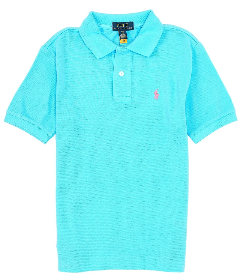 Polo Ralph Lauren Big Boys Short Sleeve Classic Mesh Polo Shirt