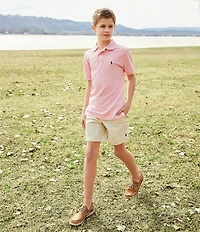 Polo Ralph Lauren Big Boys Short Sleeve Classic Mesh Polo Shirt
