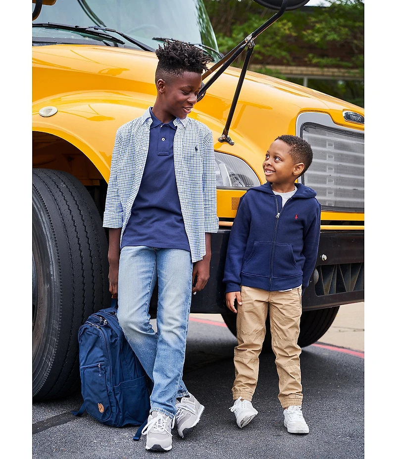 Polo Ralph Lauren Big Boys Short Sleeve Classic Mesh Polo Shirt