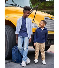 Polo Ralph Lauren Big Boys Short Sleeve Classic Mesh Polo Shirt