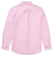 Polo Ralph Lauren Big Boys Solid Long-Sleeve Oxford Shirt