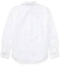 Polo Ralph Lauren Big Boys Solid Long-Sleeve Oxford Shirt