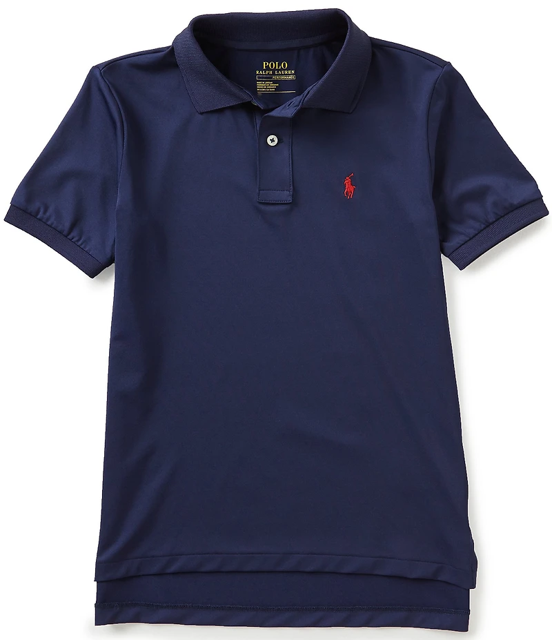 Polo Ralph Lauren Big Boys Solid Short Sleeve Stretch Polo Shirt