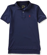 Polo Ralph Lauren Big Boys Solid Short Sleeve Stretch Polo Shirt