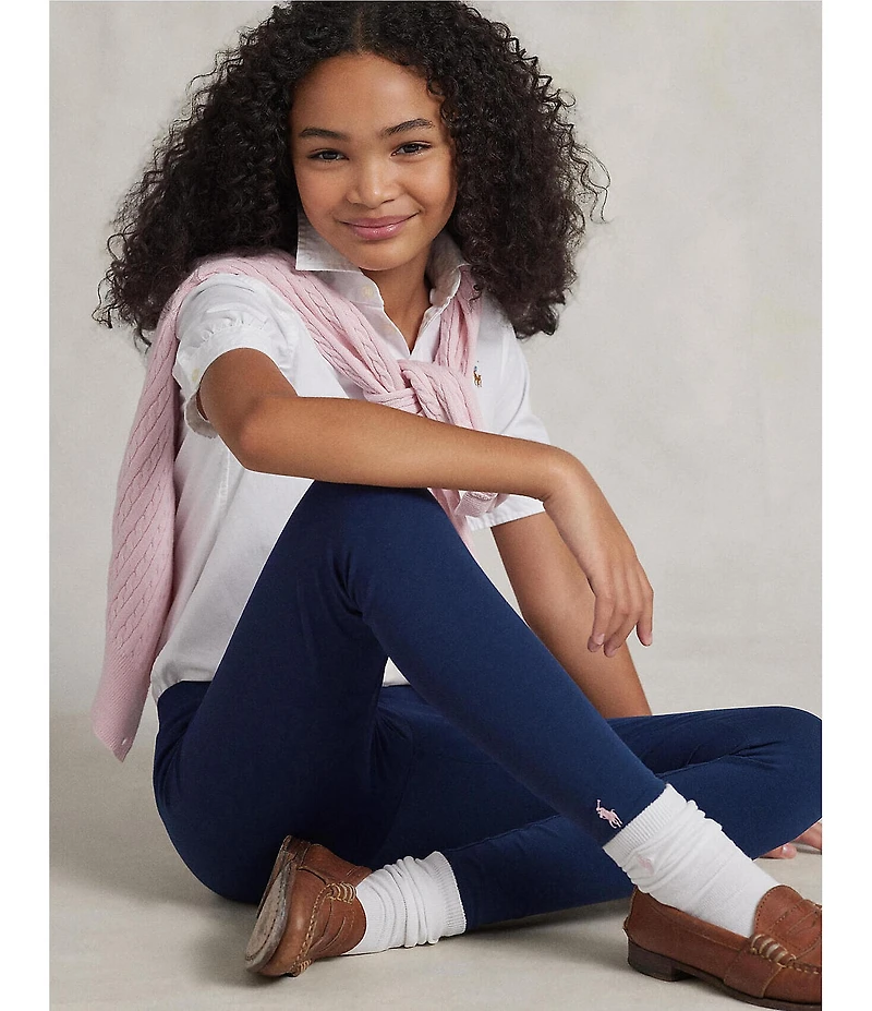 Polo Ralph Lauren Big Girls Stretch Jersey Leggings