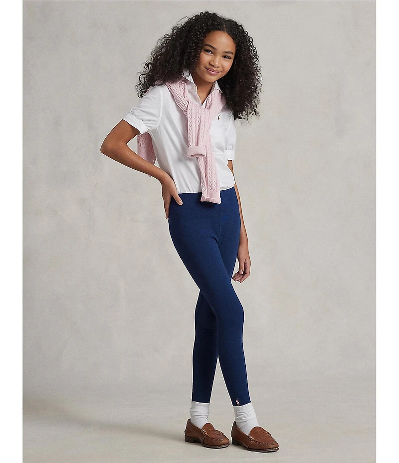 Polo Ralph Lauren Big Girls Stretch Jersey Leggings