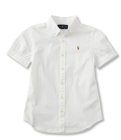 Polo Ralph Lauren Big Girls Oxford Button-Down Shirt