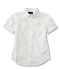 Polo Ralph Lauren Big Girls Oxford Button-Down Shirt