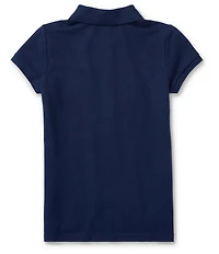 Polo Ralph Lauren Childrenswear Big Girls Short-Sleeve Mesh Polo Shirt