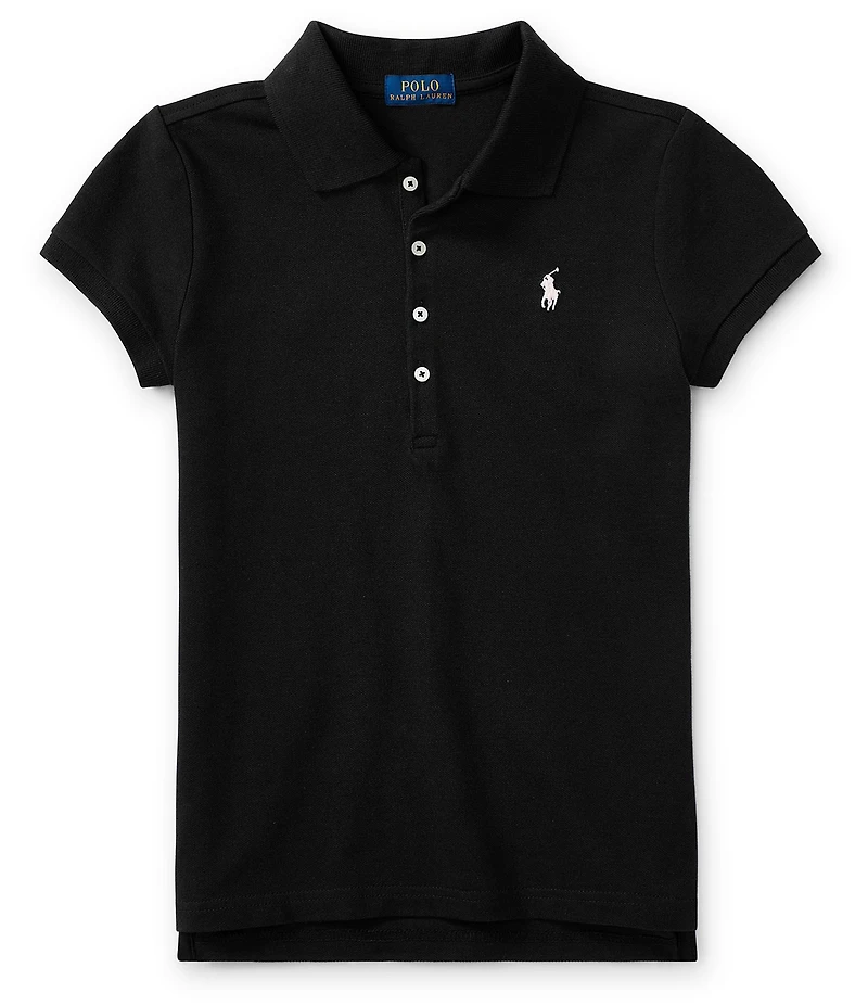 Polo Ralph Lauren Childrenswear Big Girls Short-Sleeve Mesh Polo Shirt
